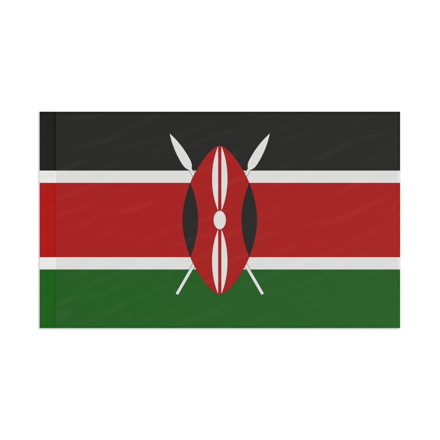 Flag Village Kenya Flag 18" x 12" / 36" x 24" / 60" x 36"