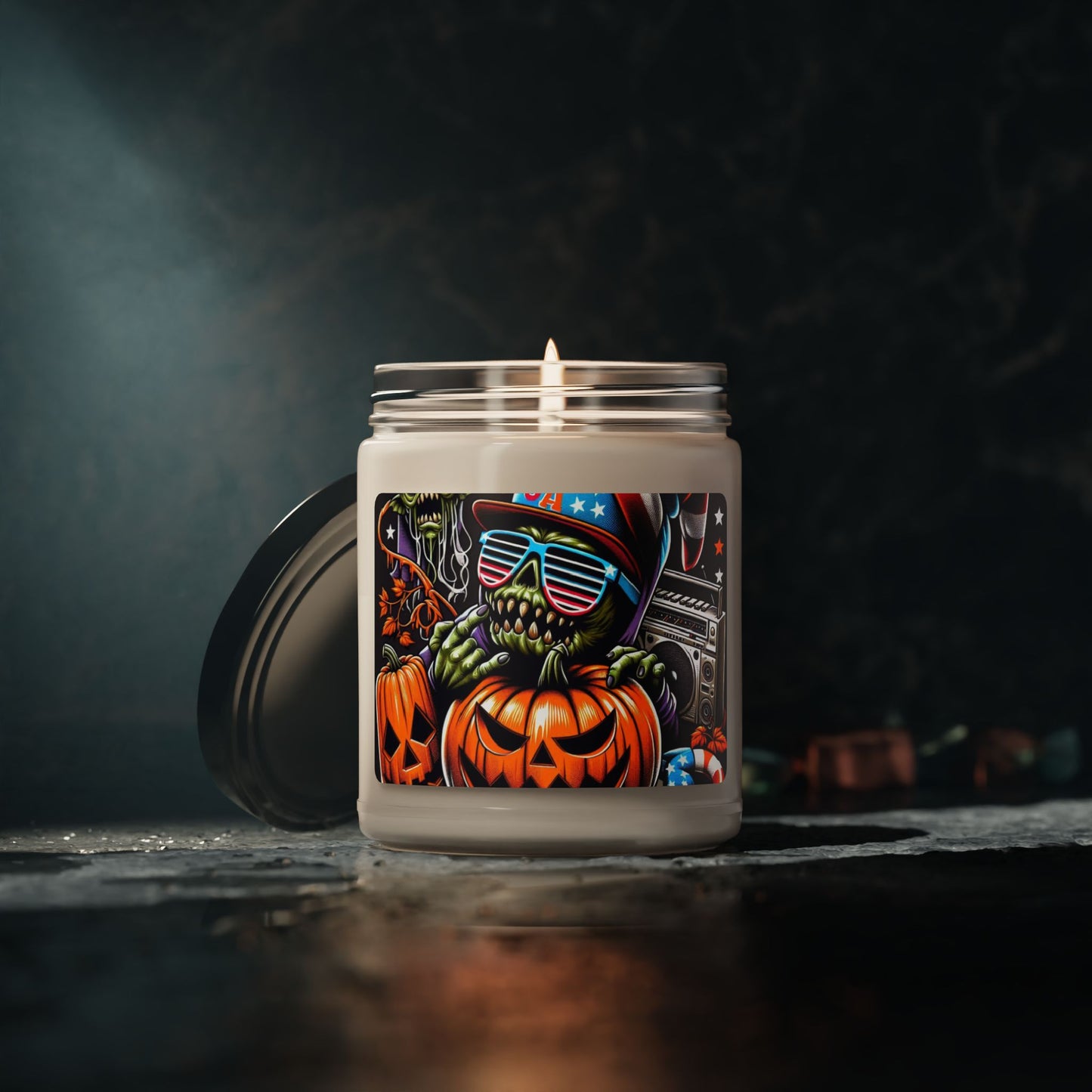 Flag Village Halloween Pretty Witch Scented Soy Candle, 9oz HW0004