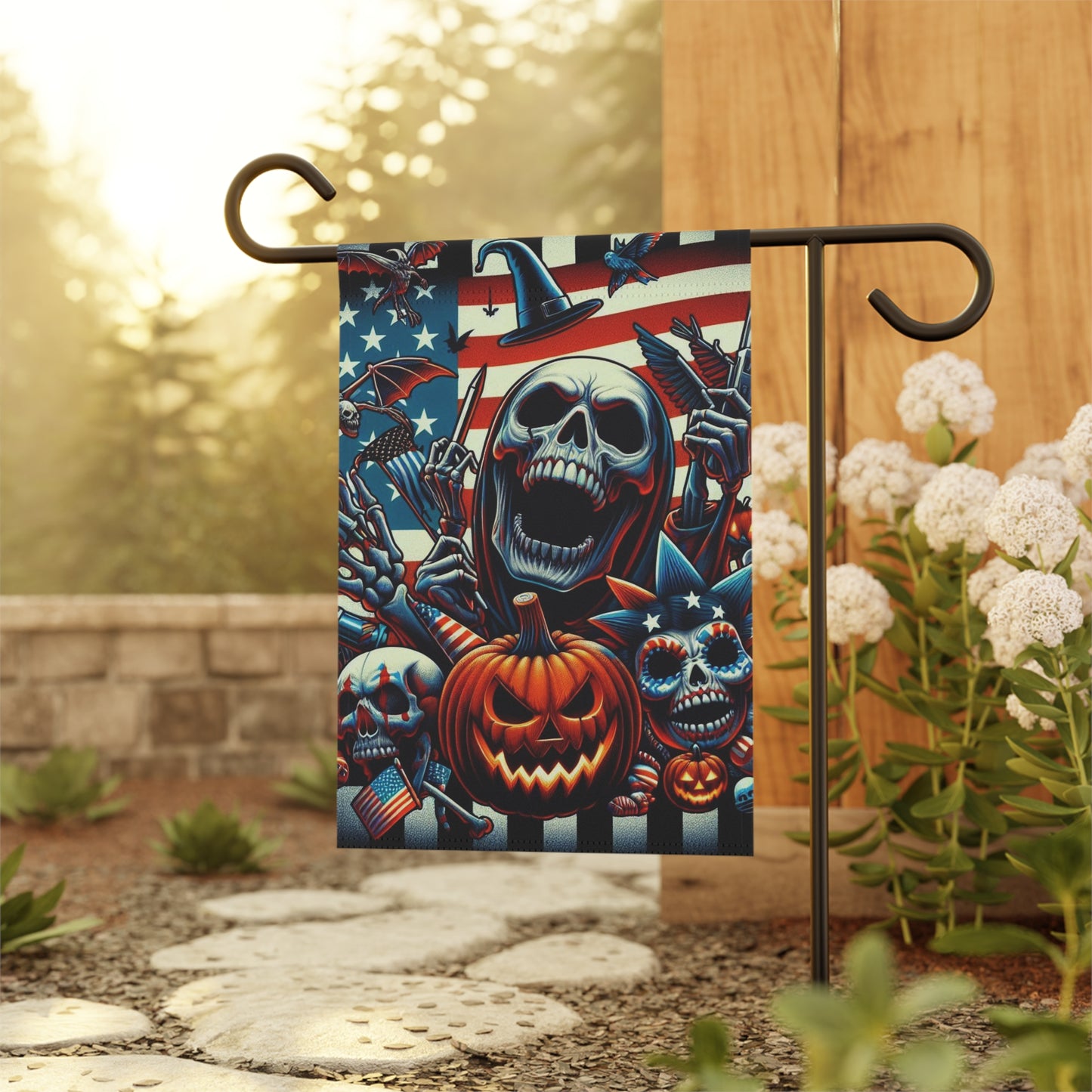 Flag Village Halloween Flag Garden & House Banner HW0152