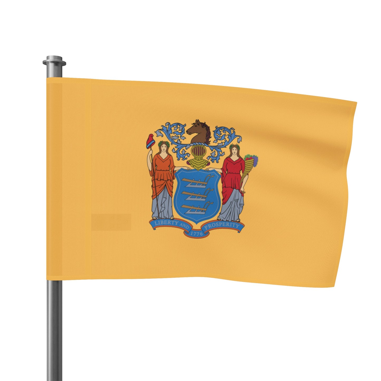 Flag Village USA New Jersey State Flag 18" x 12" / 36" x 24" / 60" x 36"