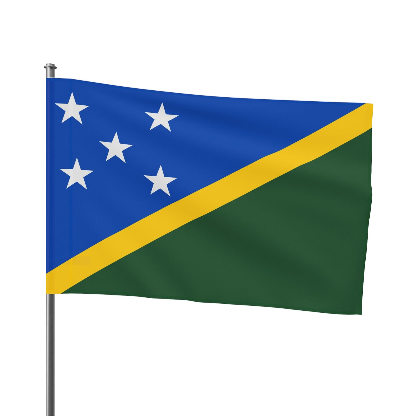 Flag Village Solomon Islands Flag 18" x 12" / 36" x 24" / 60" x 36"