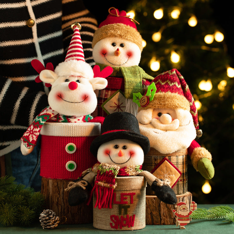 Flag Village Christmas Eve Gift Box Christmas Gift Candy Box