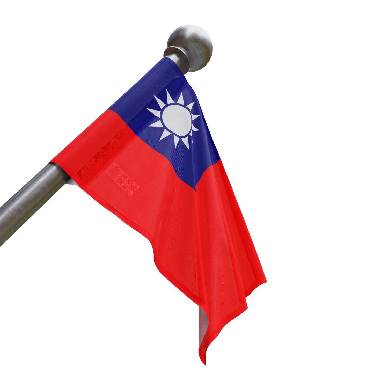 Flag Village Taiwan Flag 18" x 12" / 36" x 24" / 60" x 36"