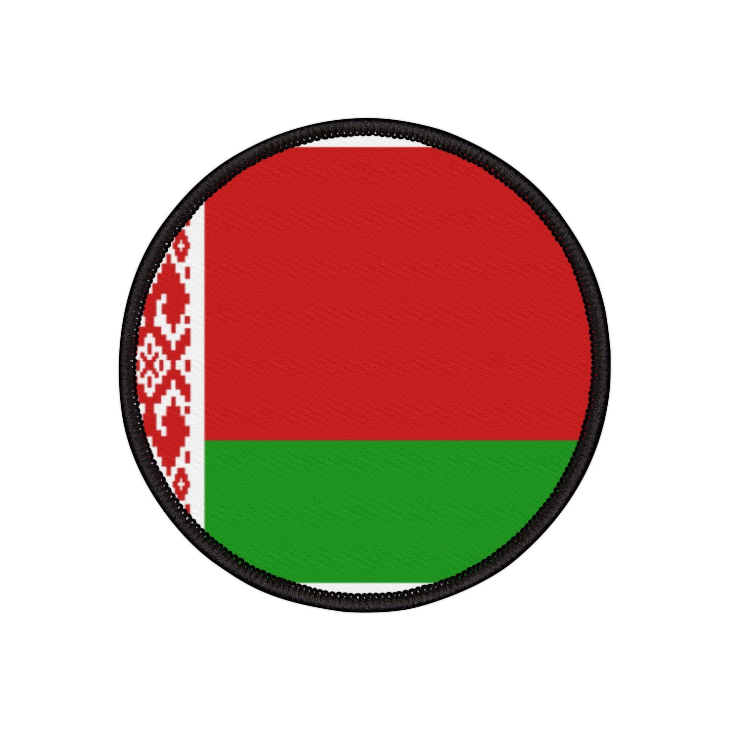 Flag Village Belarus Flag Embroidery Iron-On Patches