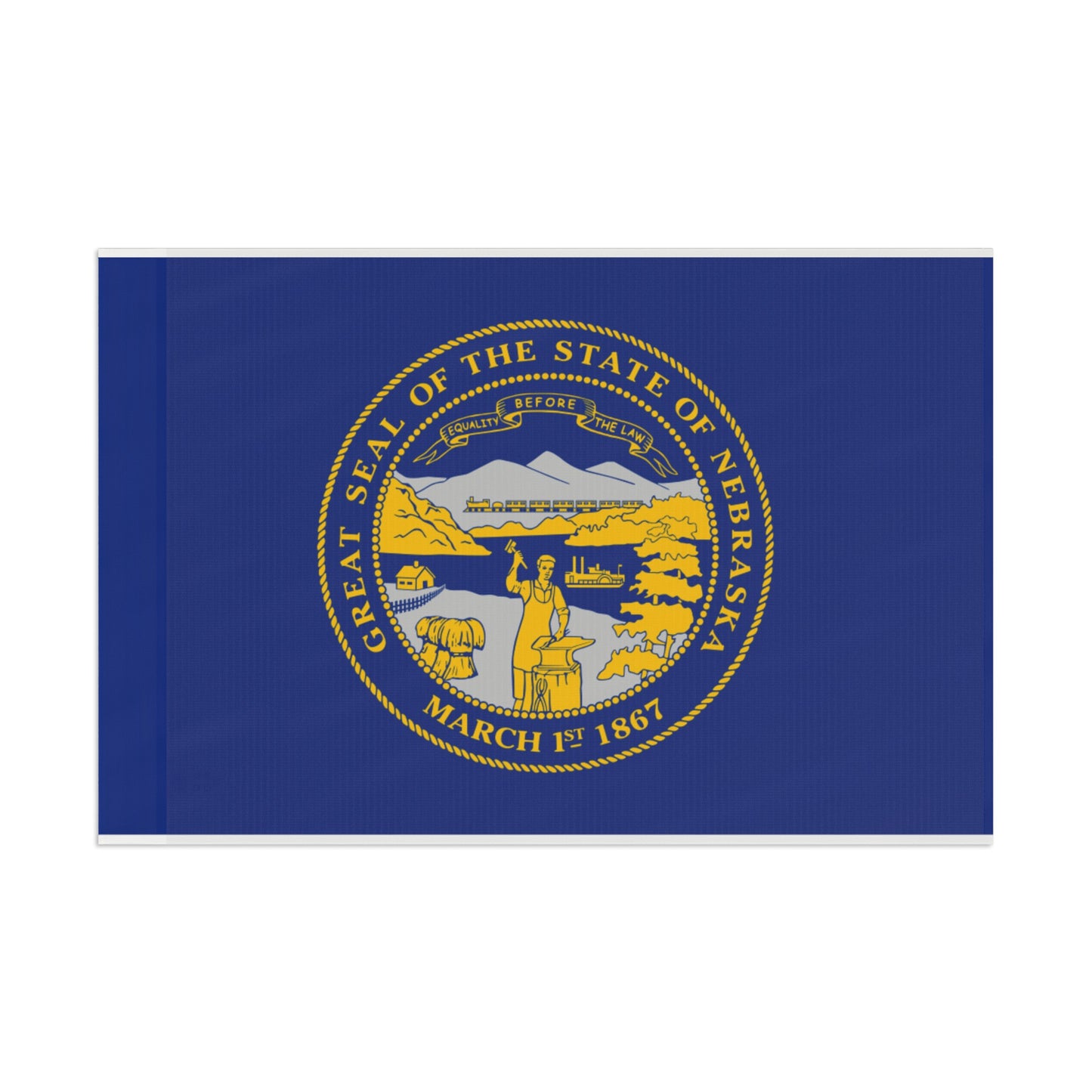 Flag Village USA Nebraska State Flag 18" x 12" / 36" x 24" / 60" x 36"