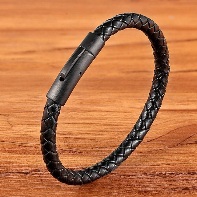 Flag Village Men for women Bracelets Black Stainless Steel Jewelry Gifts
