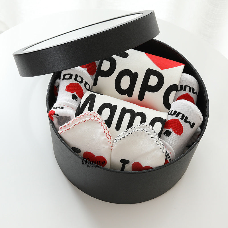 Flag Village Newborn Baby Children's Supplies Clothes Newborn Suit Newborn Gift Box Full Moon Gift Baby