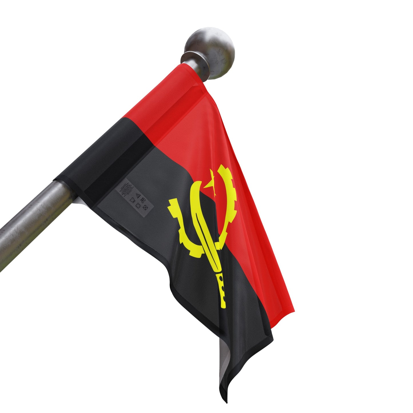 Flag Village Angola Flag 18" x 12" / 36" x 24" / 60" x 36"