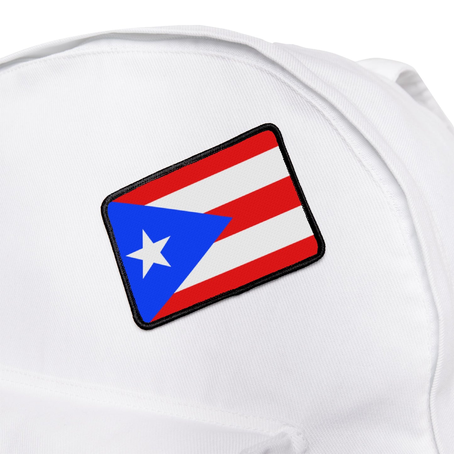 Flag Village Puerto Rico State Flag Embroidery Iron-On Patches