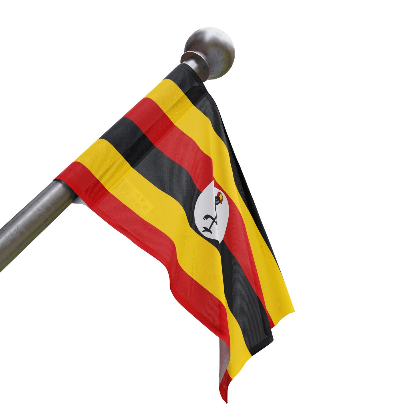 Flag Village Uganda Flag 18" x 12" / 36" x 24" / 60" x 36"