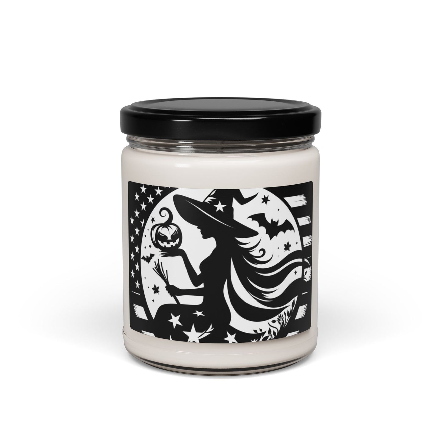 Flag Village Halloween Pretty Witch Scented Soy Candle, 9oz HW0040