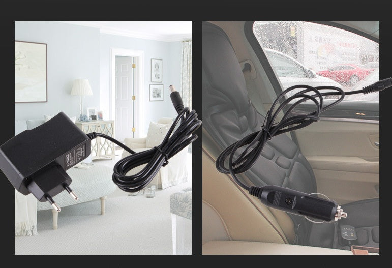 Flag Village Auto Tools Car massage cushion car home dual-use vibration massage chair