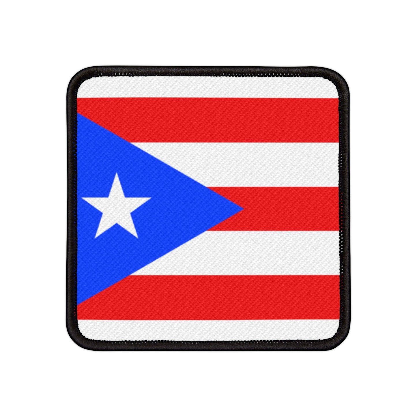 Flag Village Puerto Rico State Flag Embroidery Iron-On Patches