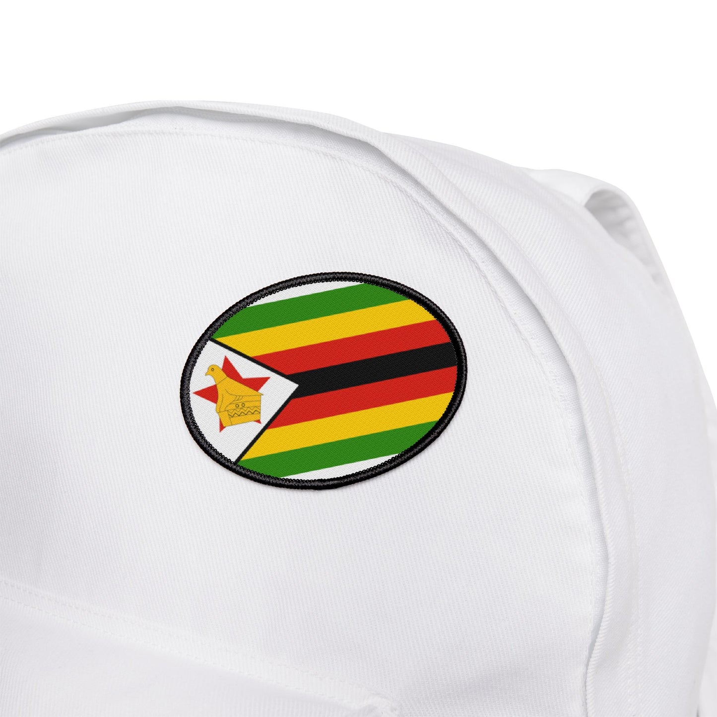 Flag Village Zimbabwe Flag Embroidery Iron-On Patches