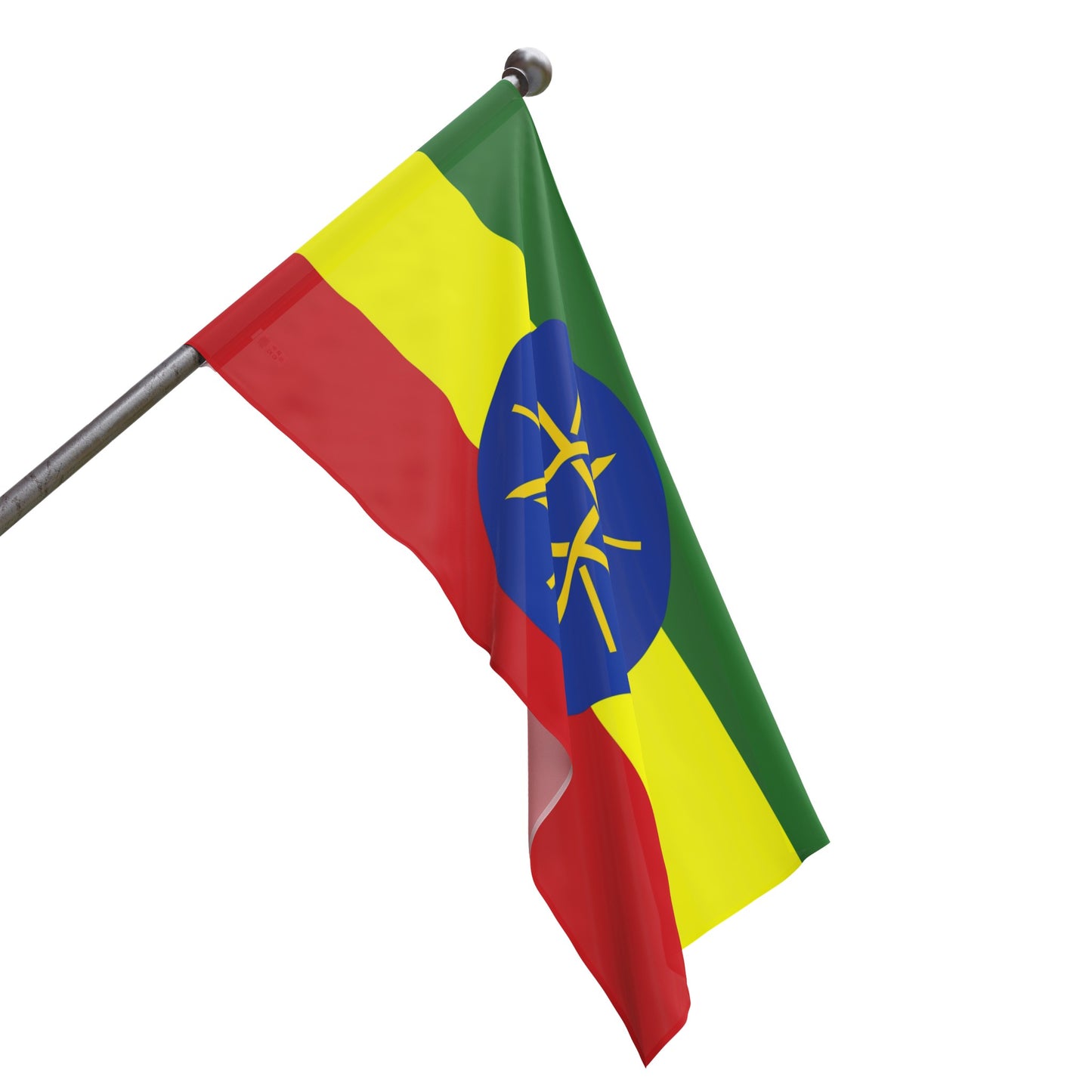 Flag Village Ethiopia Flag 18" x 12" / 36" x 24" / 60" x 36"