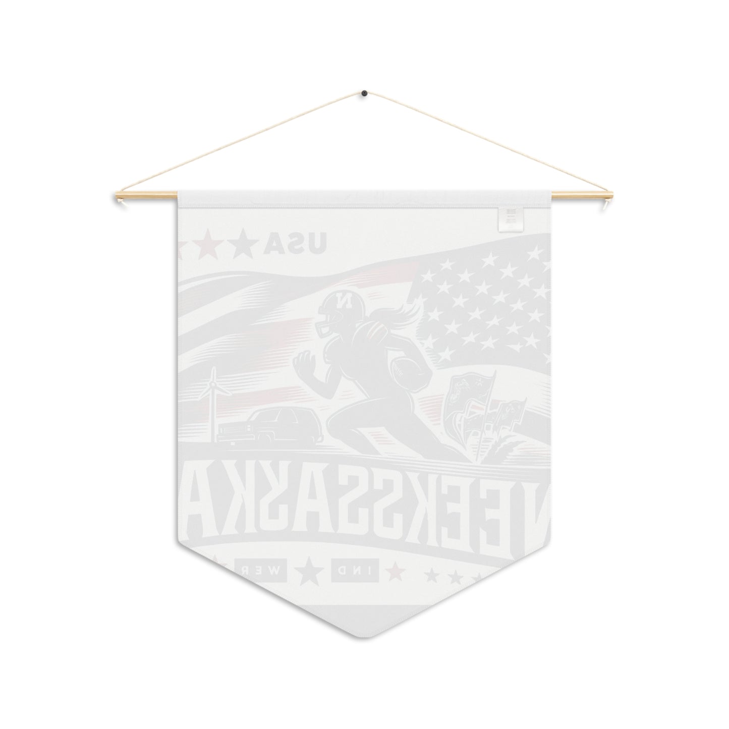 Flag Village Nebraska State Flag Pennant Sporting Home Wall decoration NE0002