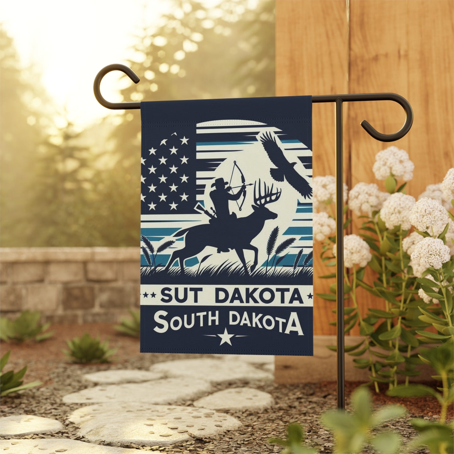 Flag Village South Dakota State Flag Sporting Garden & House Banner SD0004
