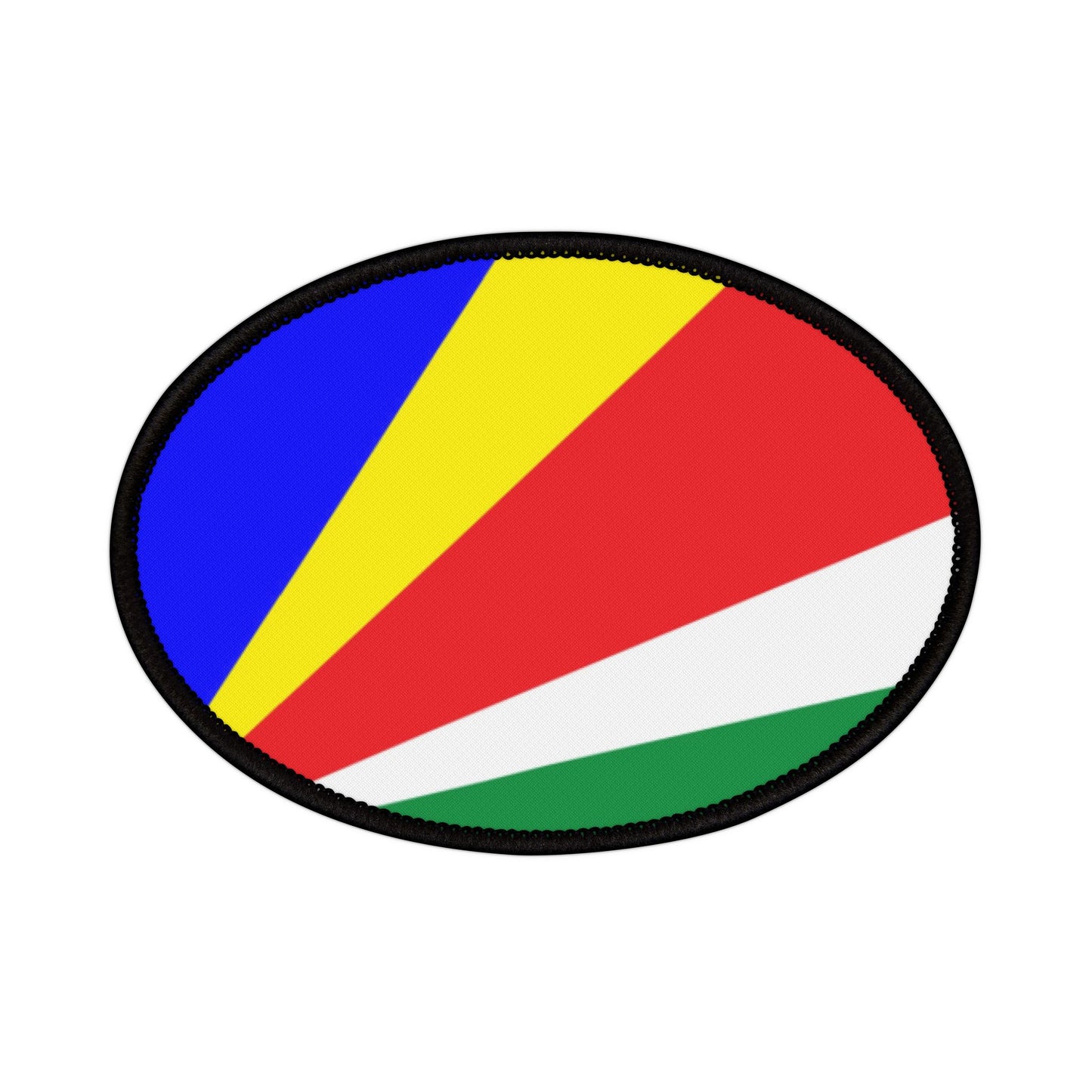 Flag Village Seychelles Flag Embroidery Iron-On Patches
