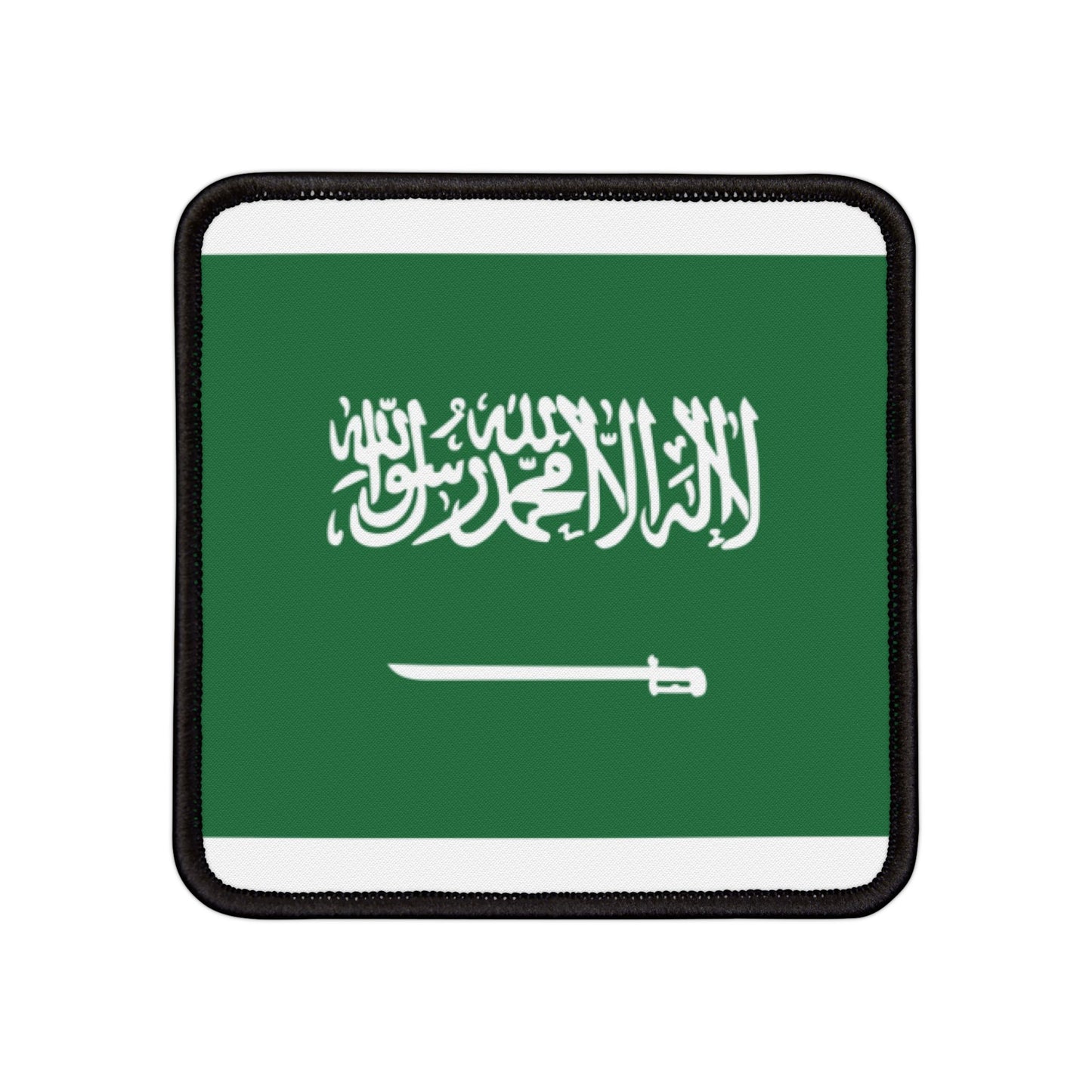 Flag Village Saudi Arabia Flag Embroidery Iron-On Patches