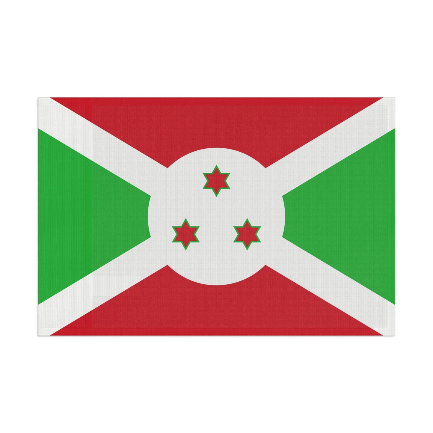Flag Village Burundi Flag 18" x 12" / 36" x 24" / 60" x 36"