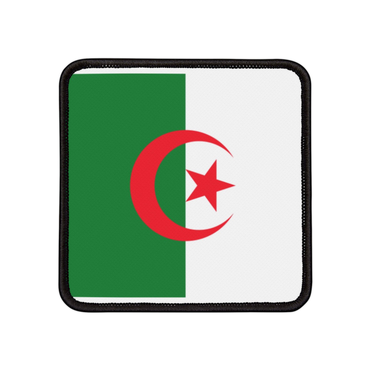 Flag Village Algeria Flag Embroidery Iron-On Patches