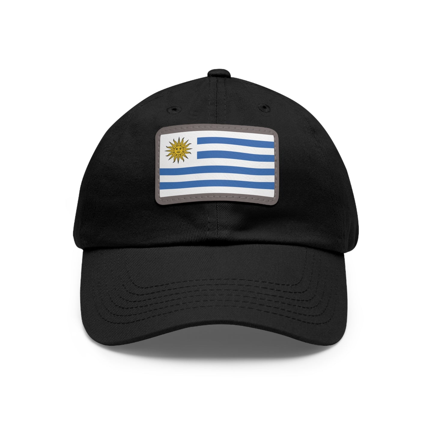Flag Village Uruguay Flag Hat Cap with Leather Patch