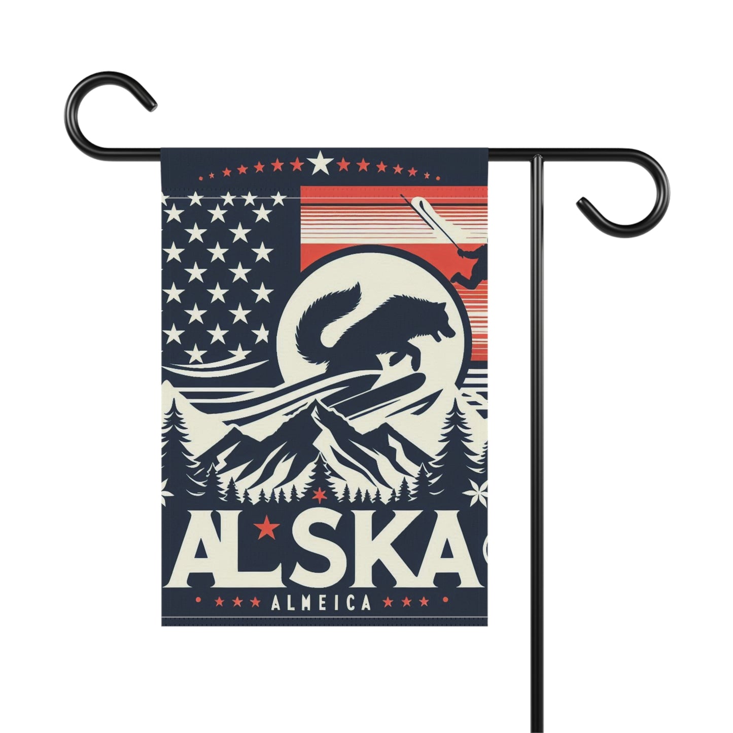 Flag Village Alaska State Flag Sporting Garden & House Banner AK0004