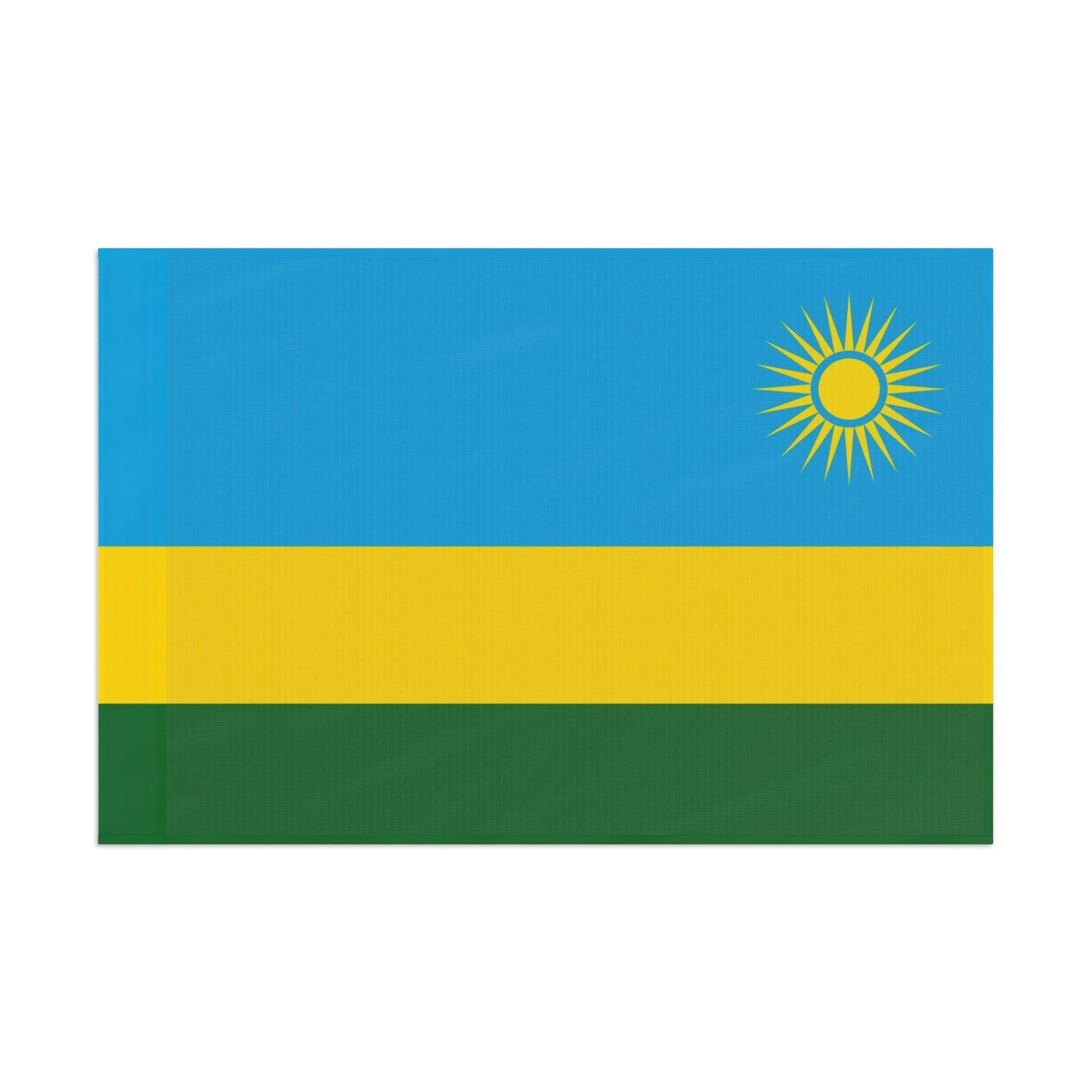 Flag Village Rwanda Flag 18" x 12" / 36" x 24" / 60" x 36"