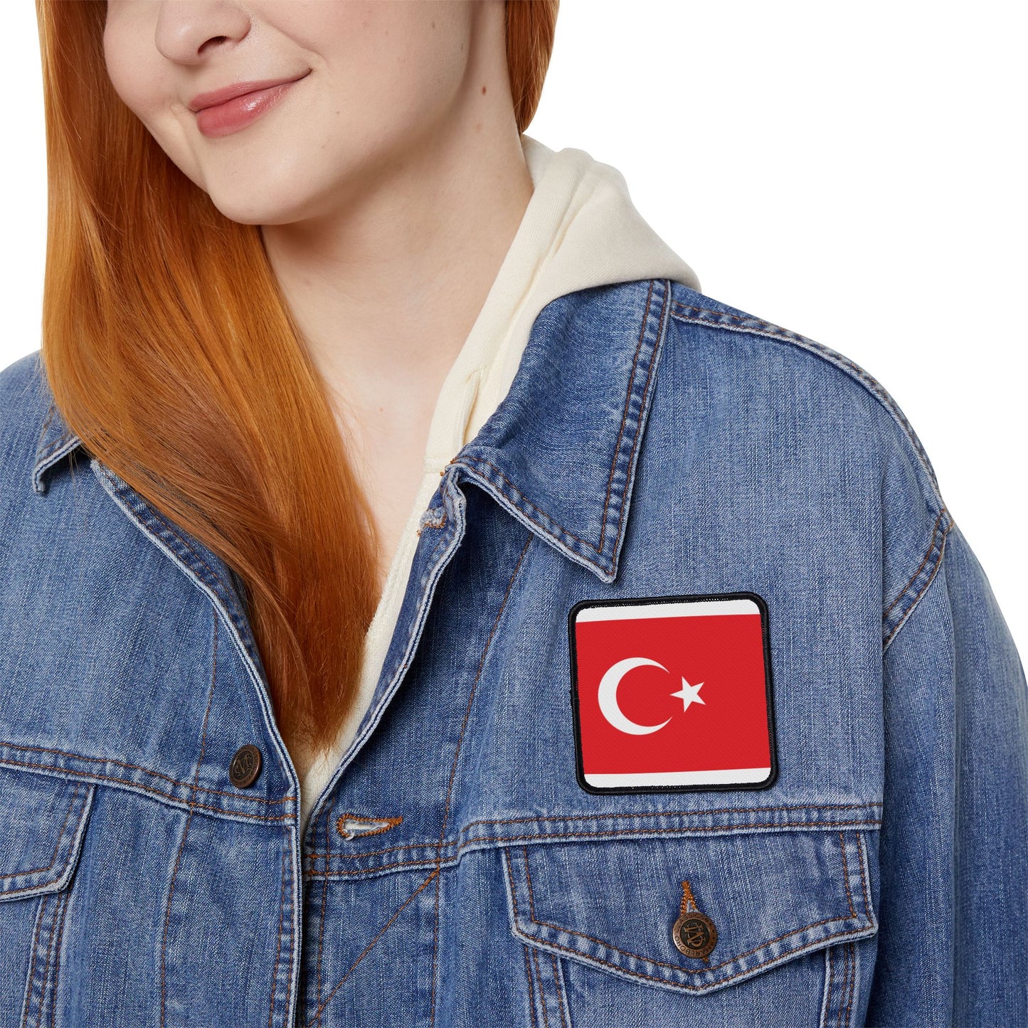 Flag Village Turkey Flag Embroidery Iron-On Patches