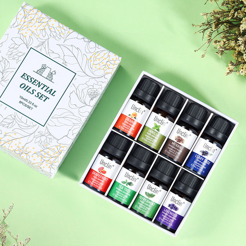 Flag Village Home bedroom plant essential oil set gift box