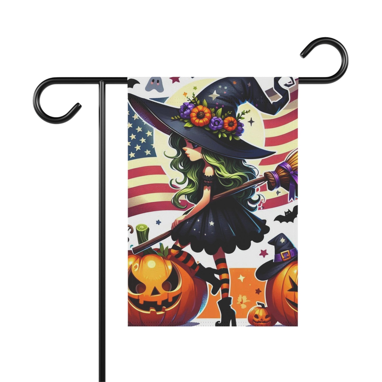 Flag Village Halloween Flag Garden & House Banner HW0179