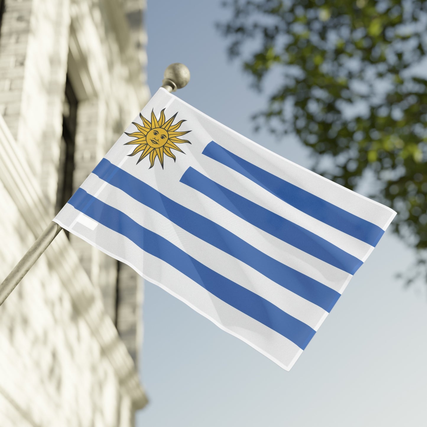 Flag Village Uruguay Flag 18" x 12" / 36" x 24" / 60" x 36"