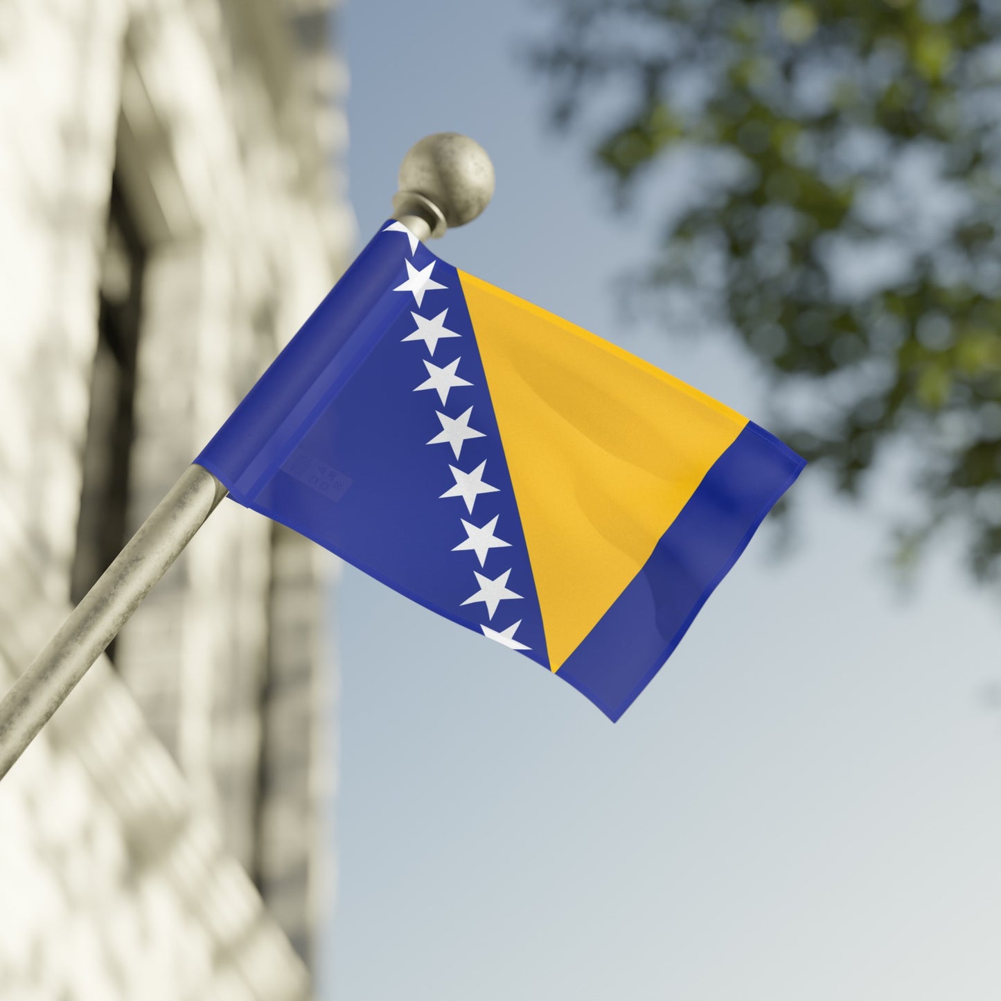 Flag Village Bosnia And Herzegovina Flag 18" x 12" / 36" x 24" / 60" x 36"
