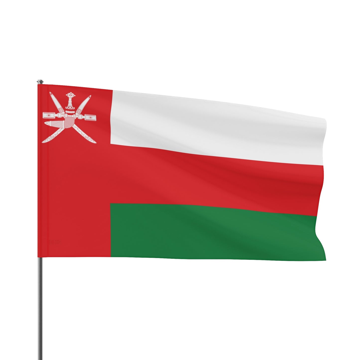Flag Village Oman Flag 18" x 12" / 36" x 24" / 60" x 36"