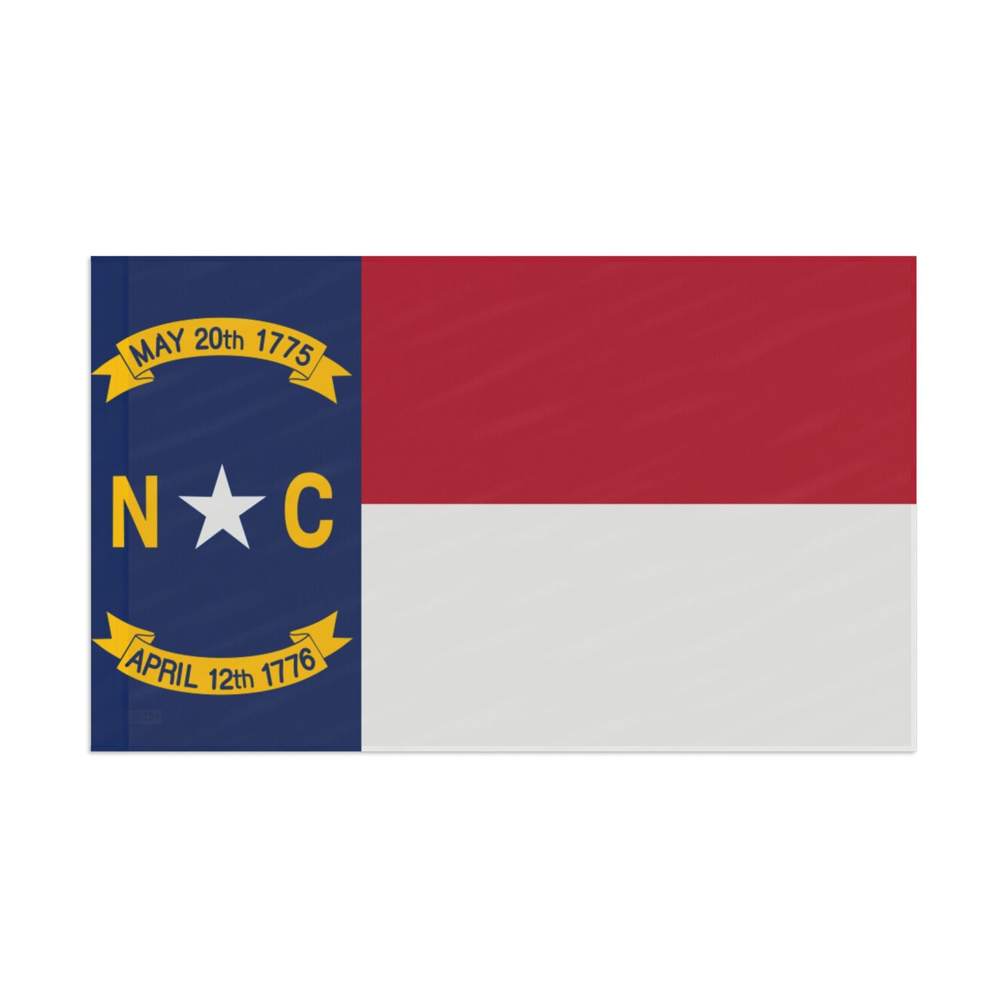 Flag Village USA North Carolina State Flag 18" x 12" / 36" x 24" / 60" x 36"
