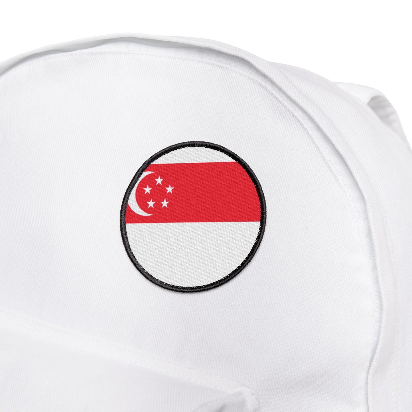 Flag Village Singapore Flag Embroidery Iron-On Patches