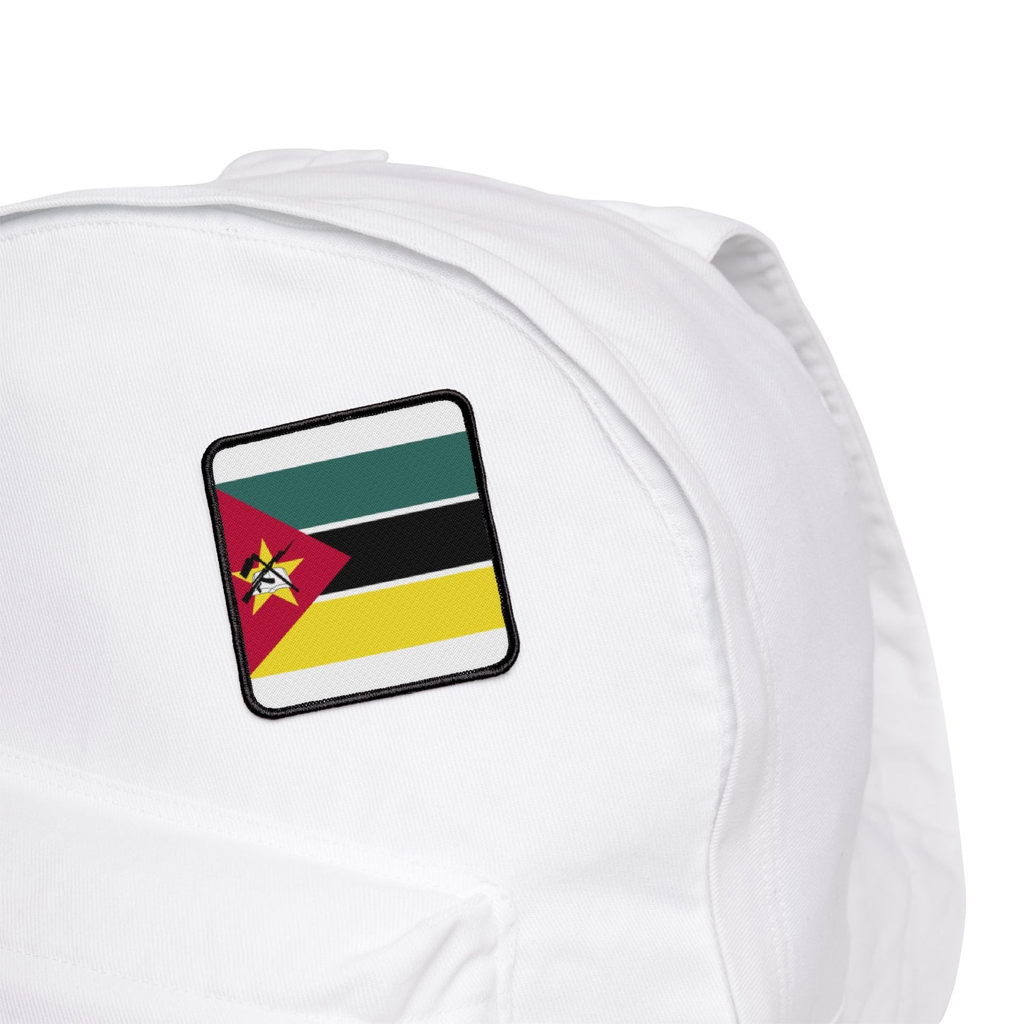 Flag Village Mozambique Flag Embroidery Iron-On Patches