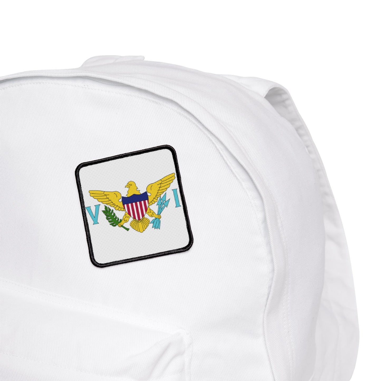 Flag Village Virgin Islands(U.S. Virgin Islands) Flag Embroidery Iron-On Patches