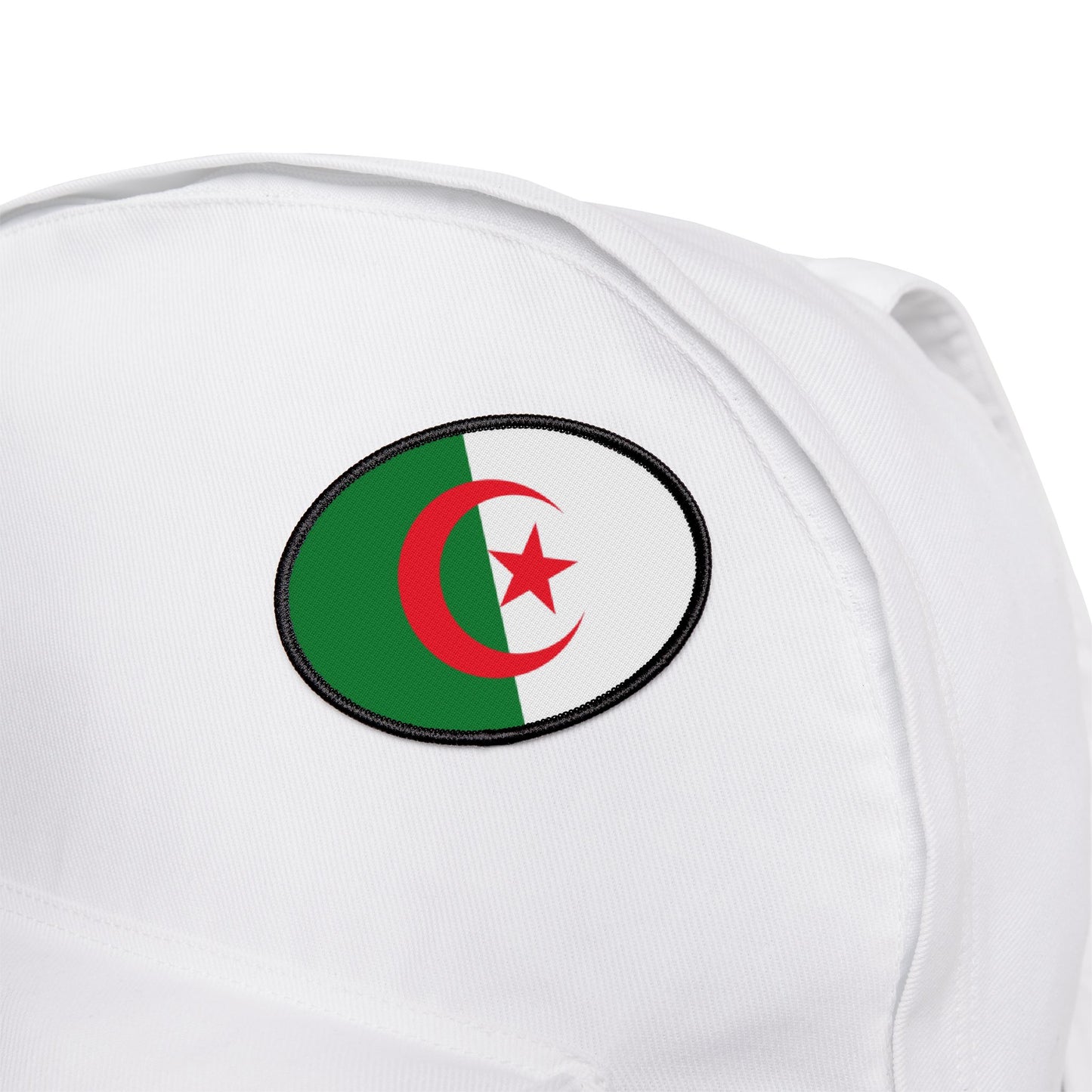 Flag Village Algeria Flag Embroidery Iron-On Patches