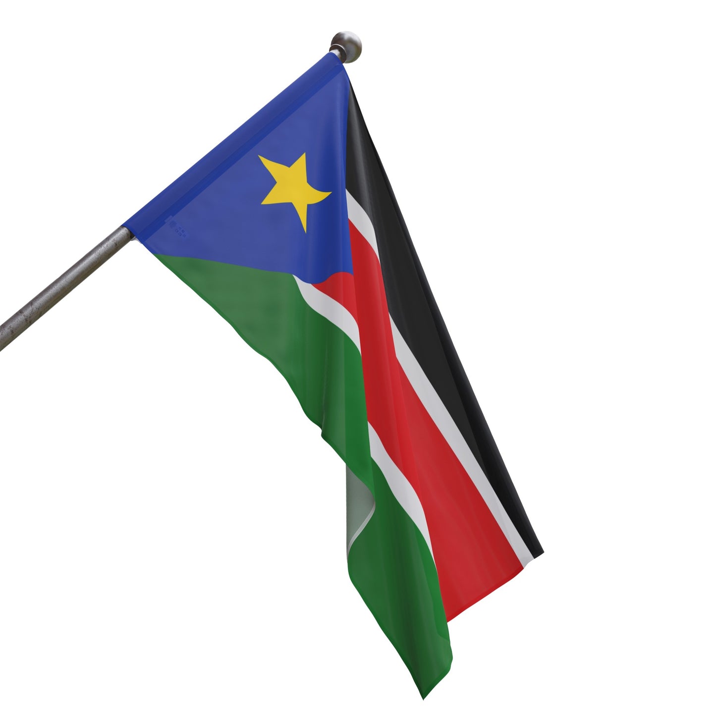 Flag Village South Sudan Flag 18" x 12" / 36" x 24" / 60" x 36"