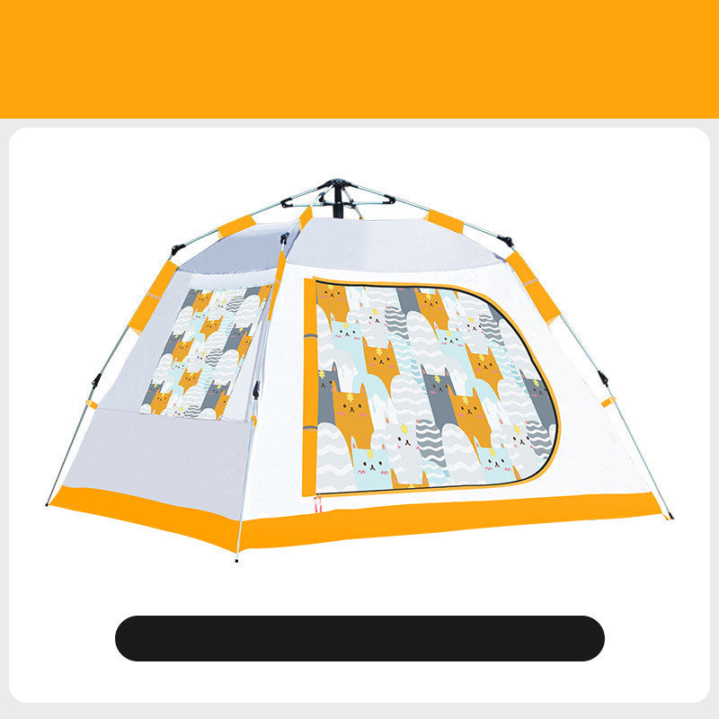 Flag Village Portable Children's Camping Folding Tent