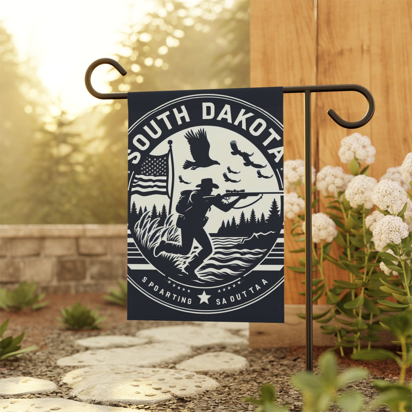 Flag Village South Dakota State Flag Sporting Garden & House Banner SD0003