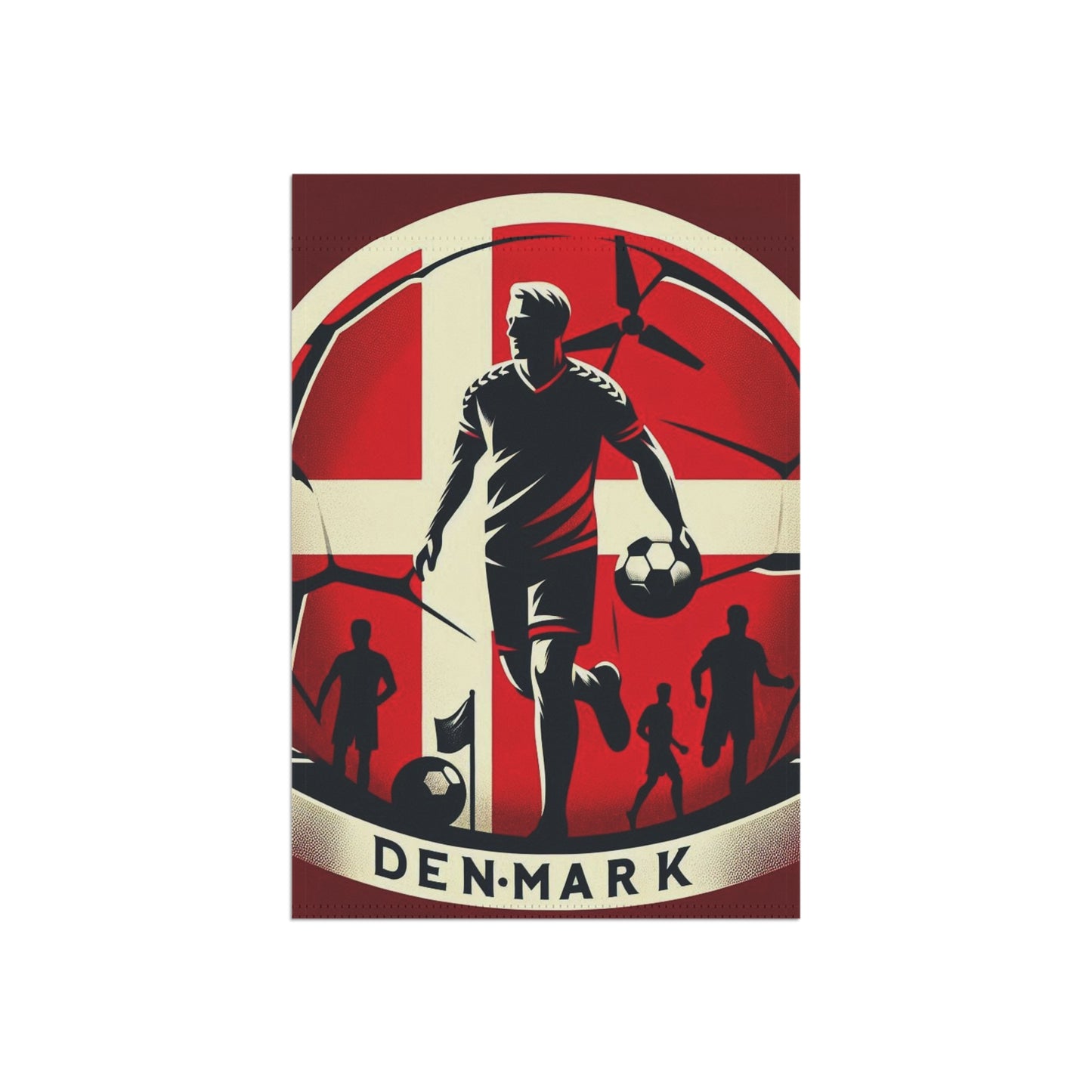 Flag Village Denmark Flag Sporting Garden & House Banner DNK0001