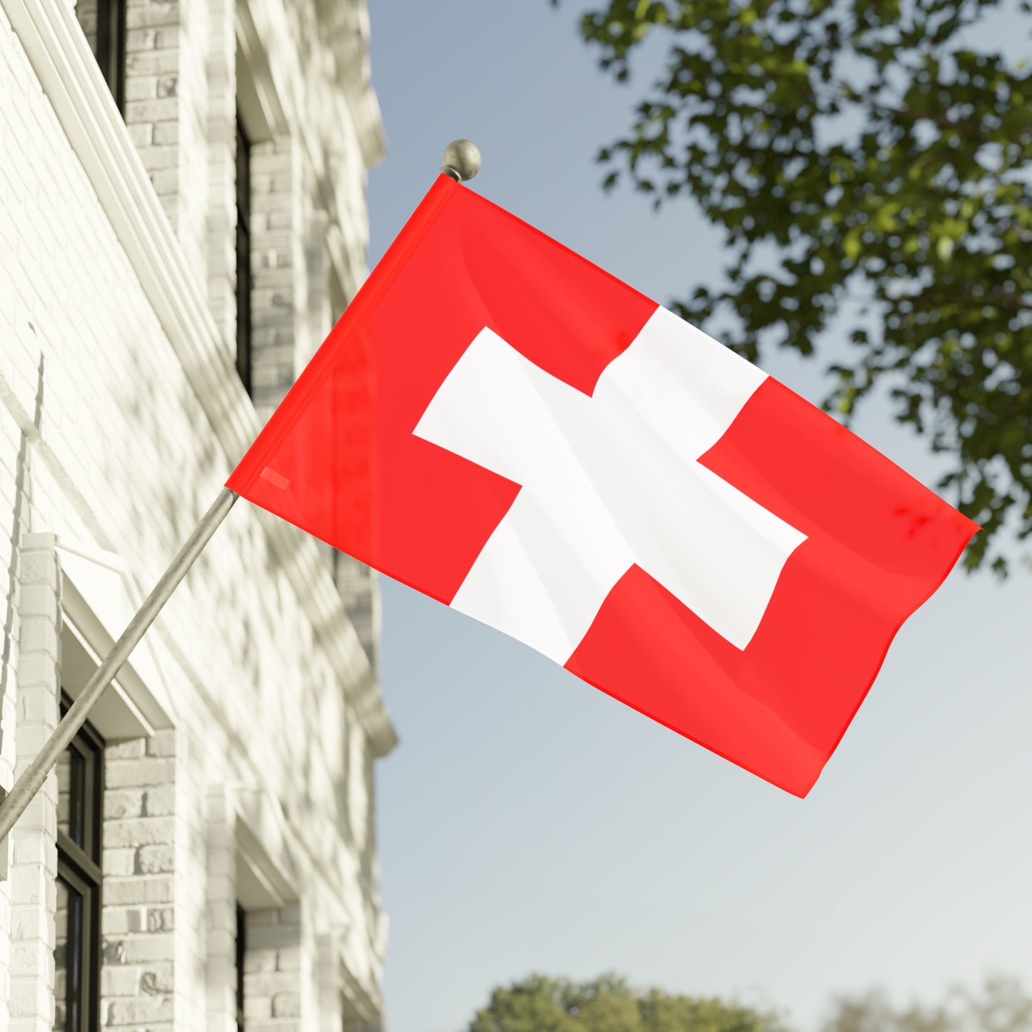 Flag Village Switzerland Flag 18" x 12" / 36" x 24" / 60" x 36"