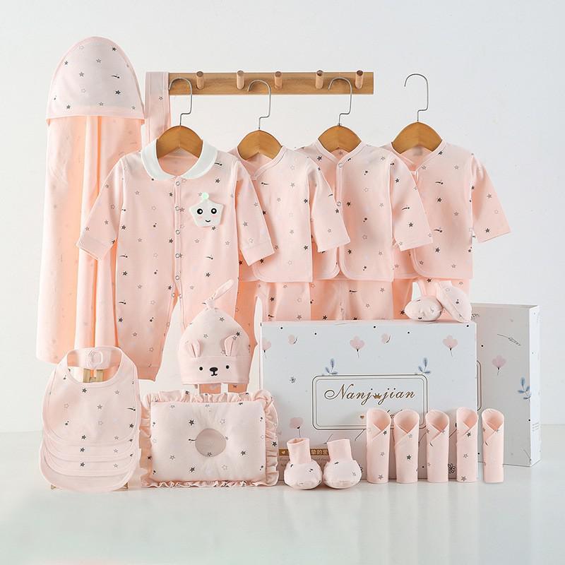 Flag Village Newborn Baby Clothes Thin Suit Baby Gift Box