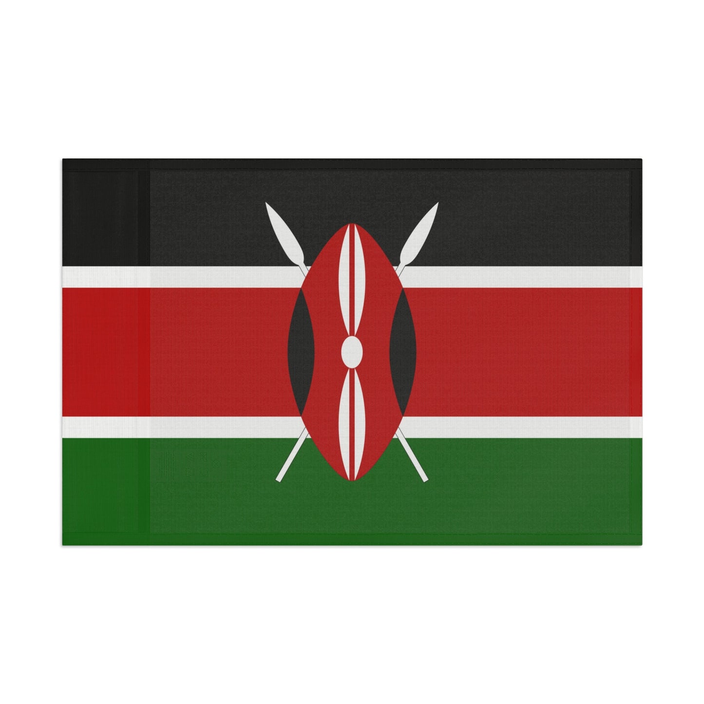Flag Village Kenya Flag 18" x 12" / 36" x 24" / 60" x 36"