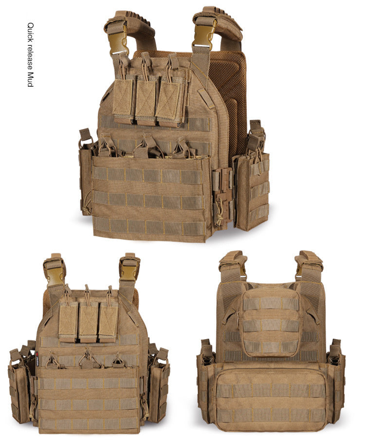 Flag Village Outward Quick Dismantling Tactical Vest Outdoor Camouflage Equipment 6094 Tactical Vest CS Training Equipment