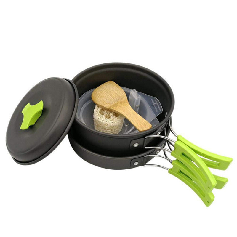Flag Village Outdoor cookware 1-2 people camping cookware set