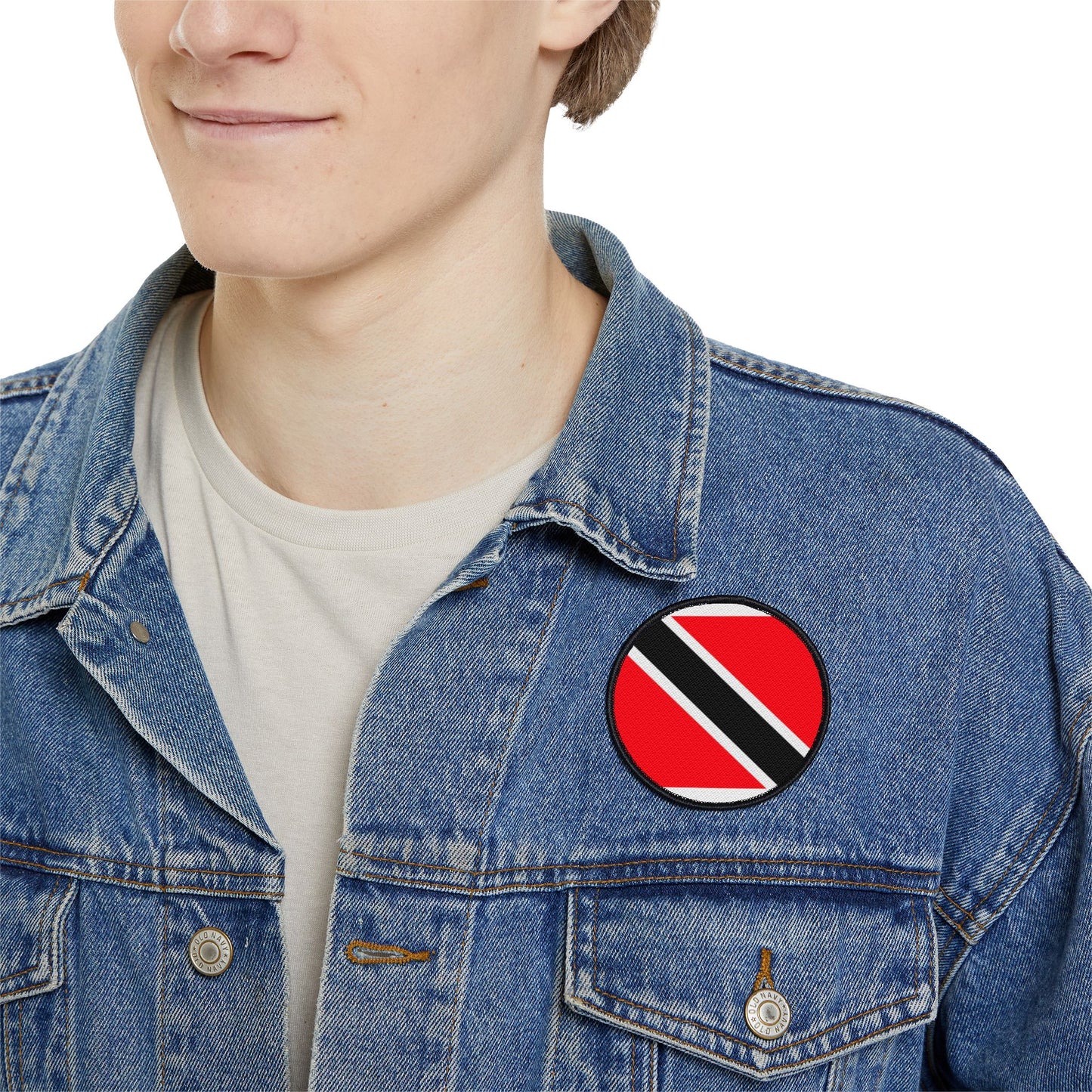 Flag Village Trinidad And Tobago Flag Embroidery Iron-On Patches