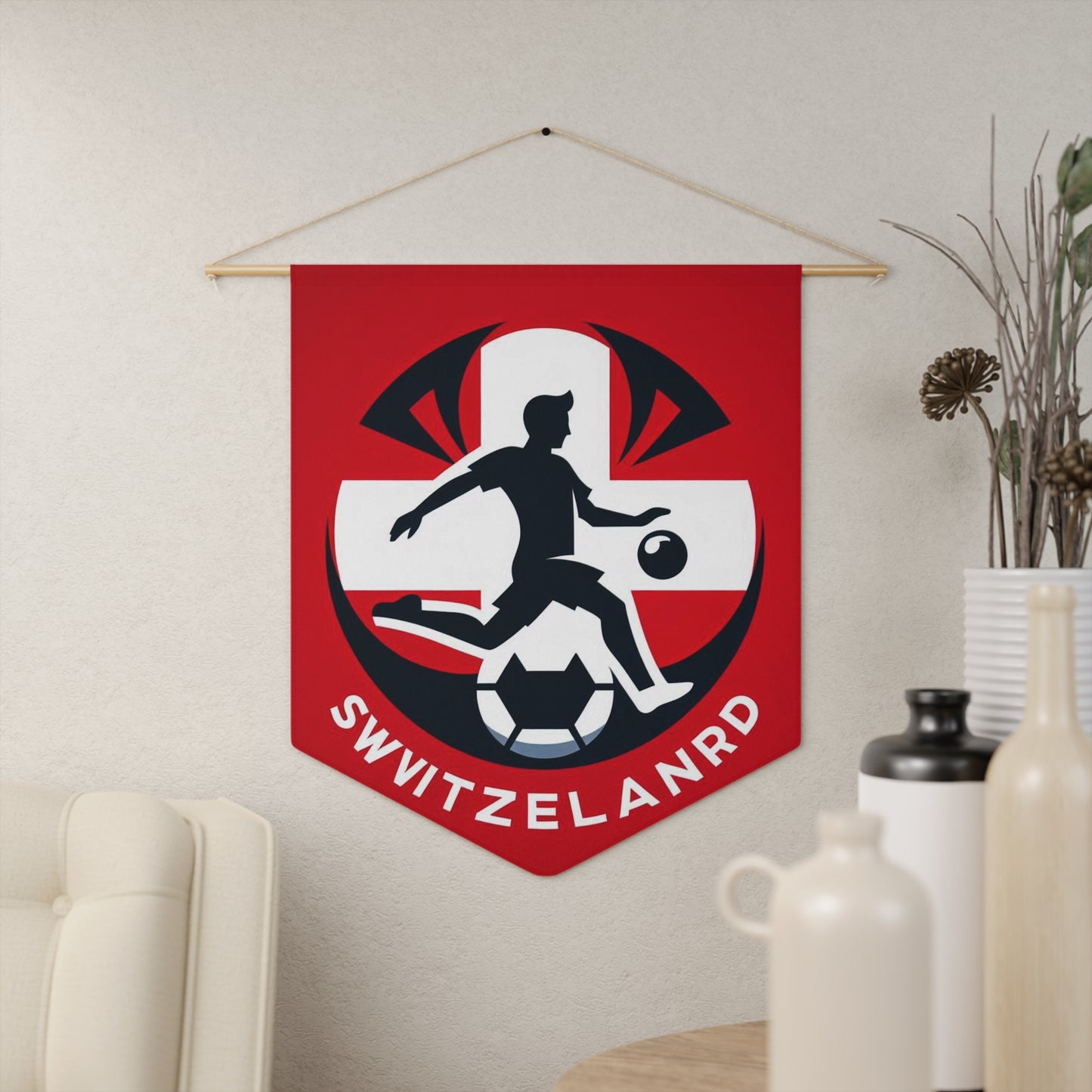 Flag Village Switzerland Flag Pennant Sporting Home Wall decoration CHE0002